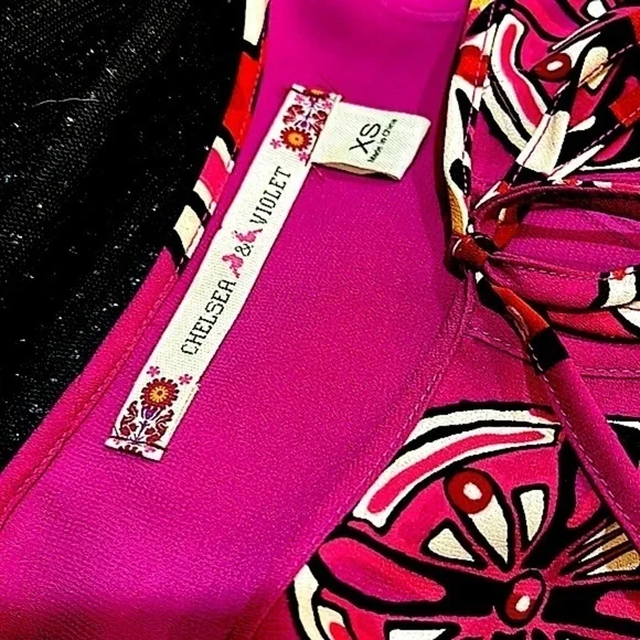 CHELSEA AND VIOLET LONG BELL SLEEVED TASSEL AND MACRAMÉ DRESS - Picture 7 of 7